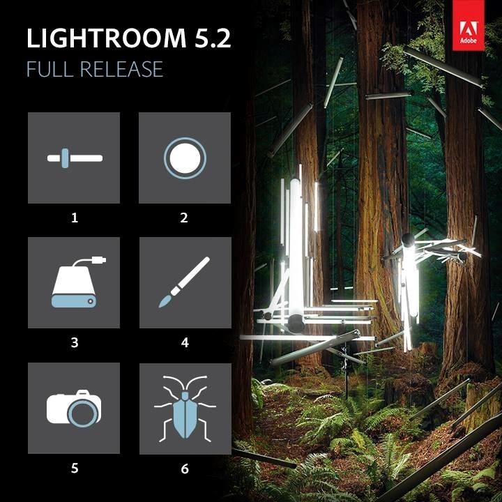 Lightroom 5.2 for mac